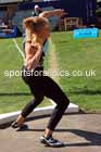 Heptathlon shot putt, 2025 EAP International Combined Events, Hexham, Northumberland.  Photo: David T. Hewitson/Sports for All Pics